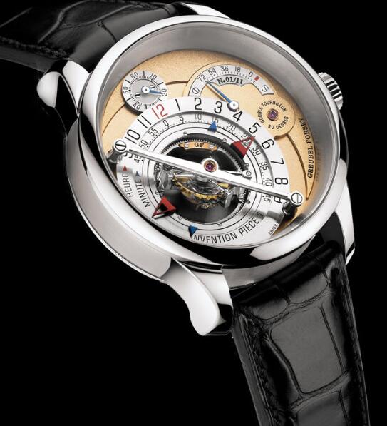Greubel Forsey Invention Piece 1 White gold Replica Watch